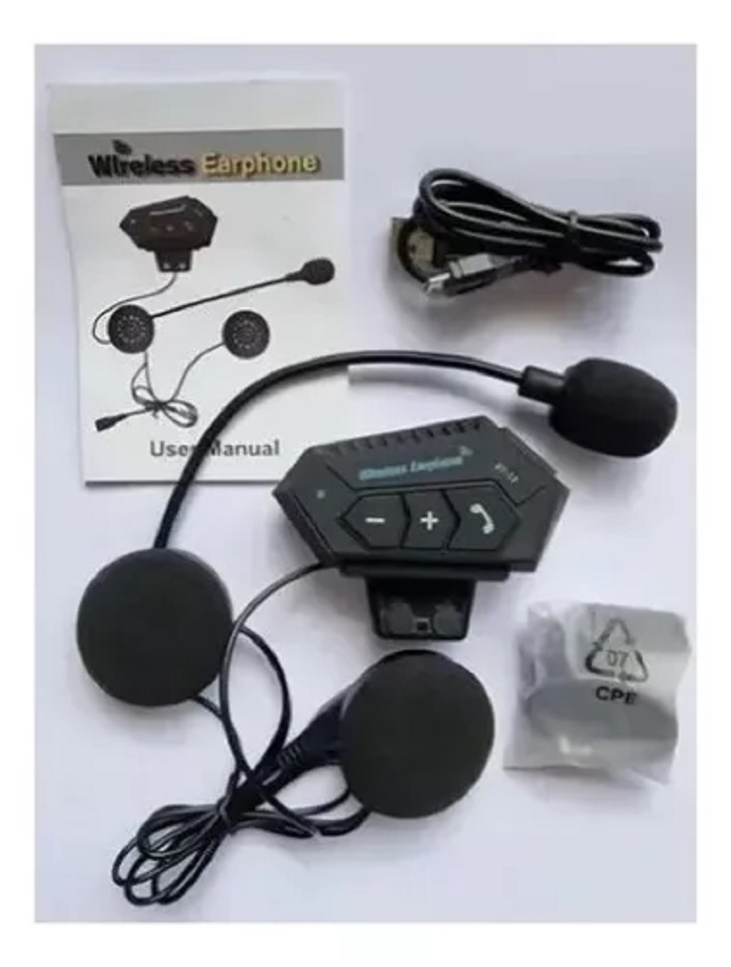 Intercomunicador Bt12 Auriculares